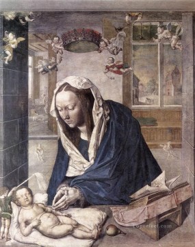  Nothern Oil Painting - The Dresden Altarpiece central panel Nothern Renaissance Albrecht Durer